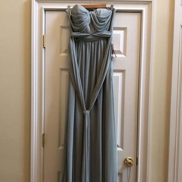 Birdy Grey Chicky Convertible Tulle Dress in Sage L - Picture 5 of 13